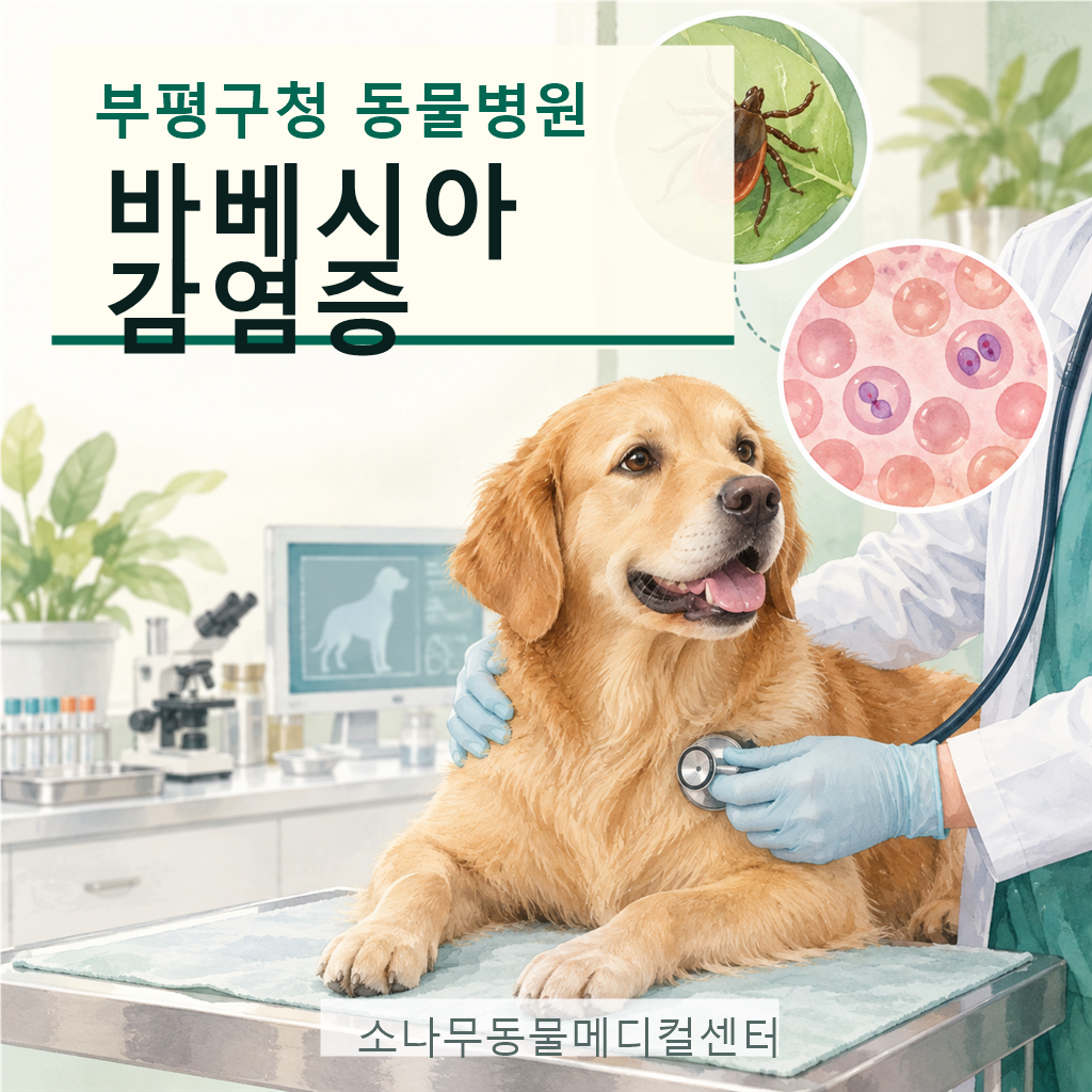 부평구청 동물병원 바베시아 감염증 안내 썸네일
