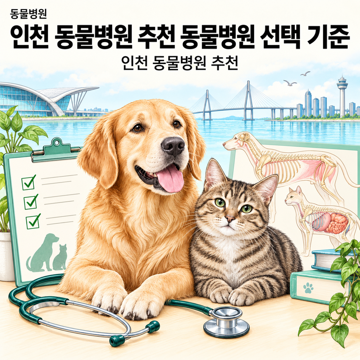 인천 동물병원 추천 동물병원 선택 기준 핵심 정보 이미지